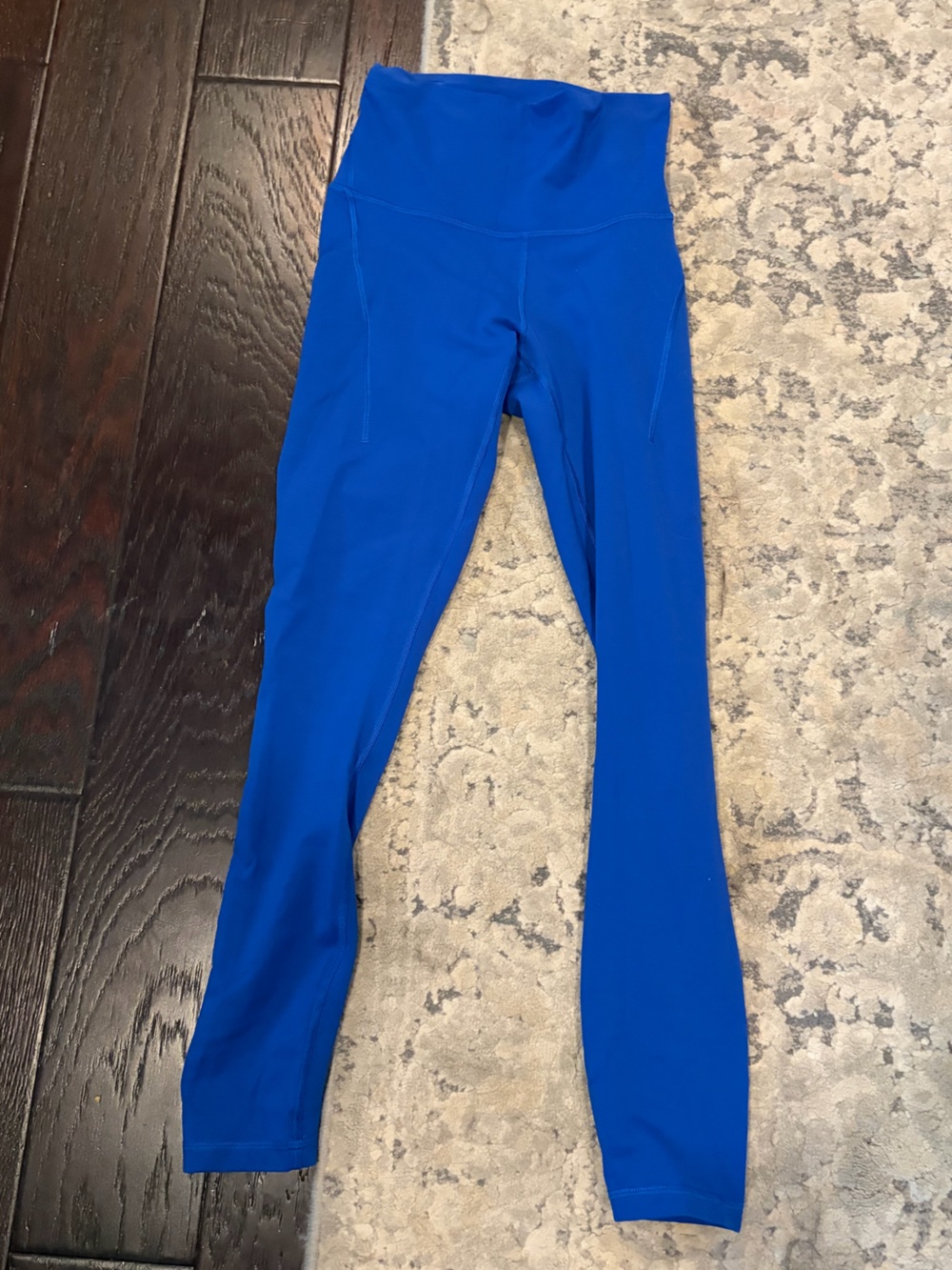 Wunder Train High-Rise Tight with Pockets 25" - size 4 - galactic cobalt